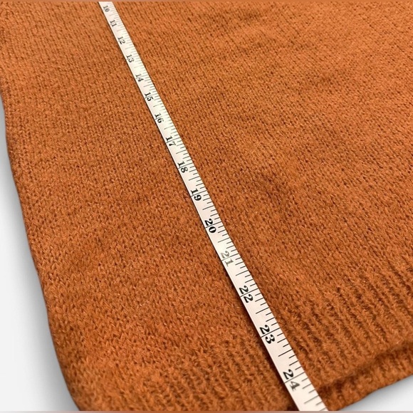 Scotch&Soda Maison Scotch Orange Fuzzy Sweater L - Picture 3 of 7